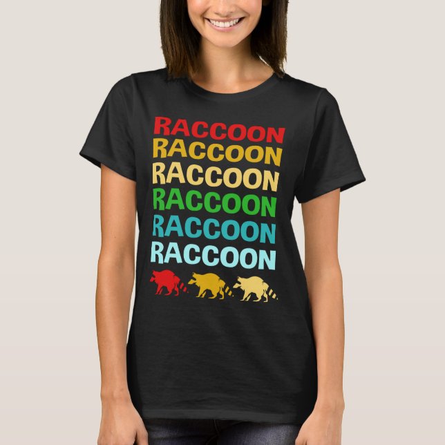 Camiseta Raccoon de Team Trash (Anverso)