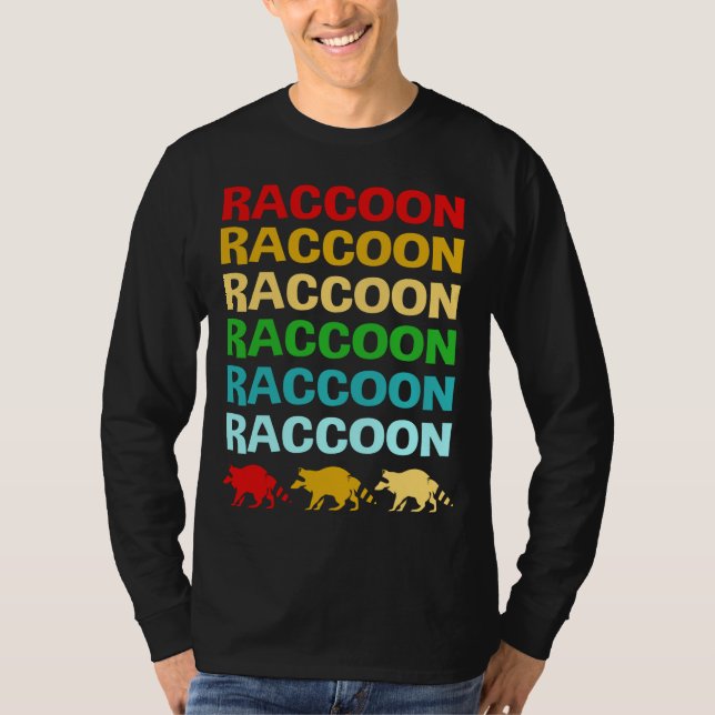 Camiseta Raccoon de Team Trash (Anverso)