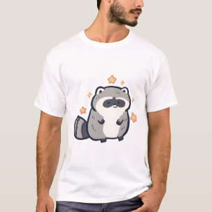 Camiseta Raccoon Delight � arte animal puro