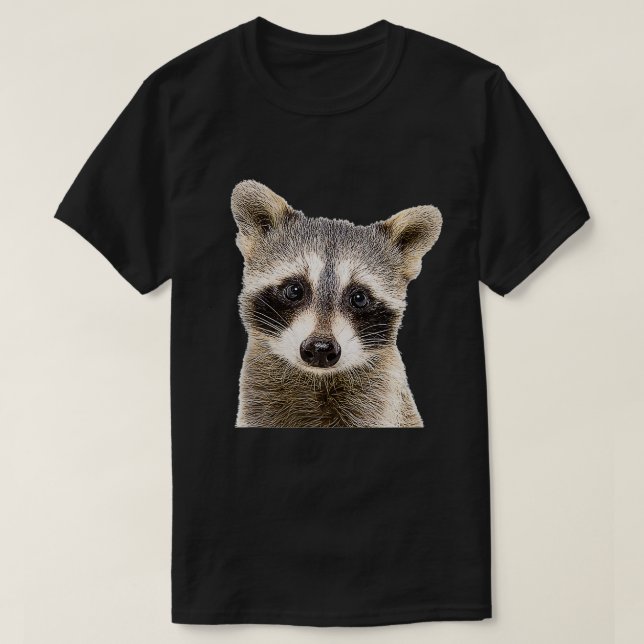 Camiseta Raccoon Face (Diseño del anverso)