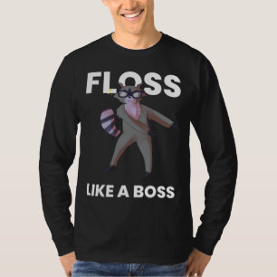 Camiseta Raccoon Floss Como Un Bosque Flossing Dance Funny 
