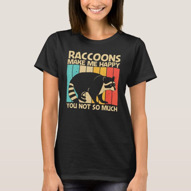 Camiseta Raccoon For Men Women Common Raccoon  2 (Anverso)