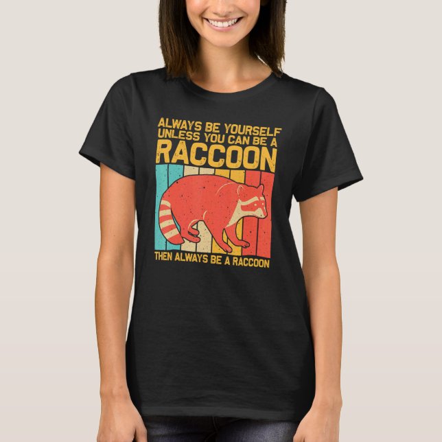 Camiseta Raccoon For Men Women Kids Raccoon   (Anverso)