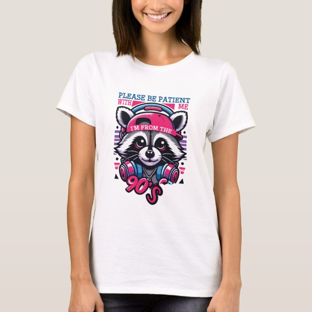 Camiseta Raccoon Funny (Anverso)