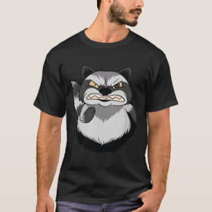 Camiseta Raccoon furioso
