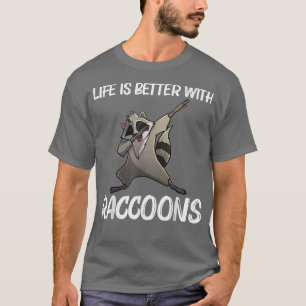 Camiseta Raccoon Guay Para Hombres Mujeres Trash Panda Amor