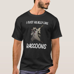 Camiseta Raccoon Guay Para Hombres Mujeres Trash Panda Anim