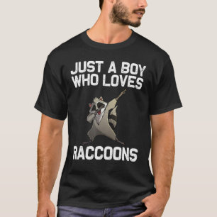 Camiseta Raccoon Guay Para Niños Trash Panda Animal Wil