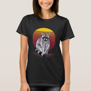 Camiseta Raccoon Ilustracion Lover Gift Raccoons Love Gift