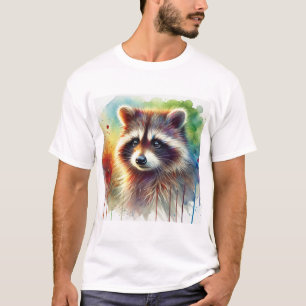 Camiseta Raccoon in Light and Color 200824AREF133 - Waterco