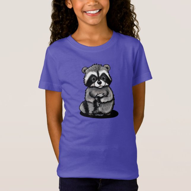 Camiseta Raccoon KiniArt T-Shirt (Anverso)