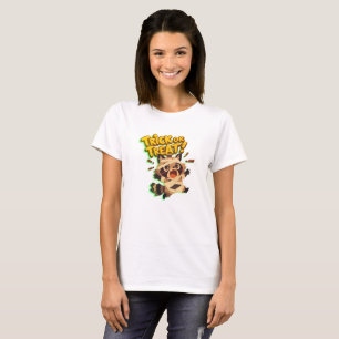 Camiseta Raccoon lindo con disfraz de momia con truco o tru