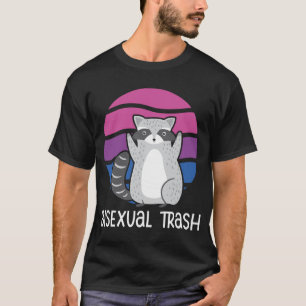 Camiseta Raccoon Lover Bi Flag Trash P