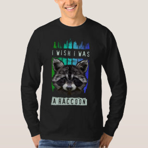 Camiseta Raccoon Lover, Cute Trash Panda