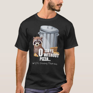 Camiseta Raccoon Lover Pizza Funny Cute Trash Panda Pizza D