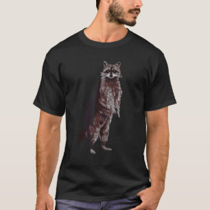 Camiseta Raccoon macho's Animal Women's Animals Raccoons
