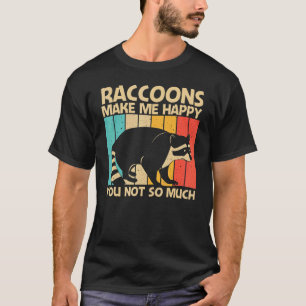 Camiseta Raccoon Para Hombres Mujeres Frecuentes Raccoon 2