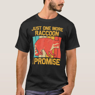 Camiseta Raccoon Para Hombres Mujeres Niños Raccoon 1