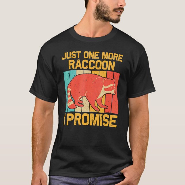 Camiseta Raccoon Para Hombres Mujeres Niños Raccoon 1 (Anverso)