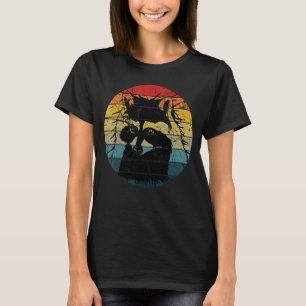 Camiseta Raccoon Para Mujeres Y Niños Mapache Raton Laveur