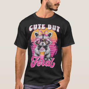 Camiseta Raccoon Pero Feral Toddler Animal