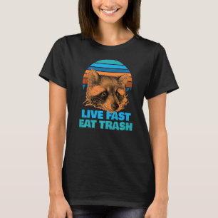 Camiseta Raccoon Retro Raccoons Wildlife Fan Animal Love