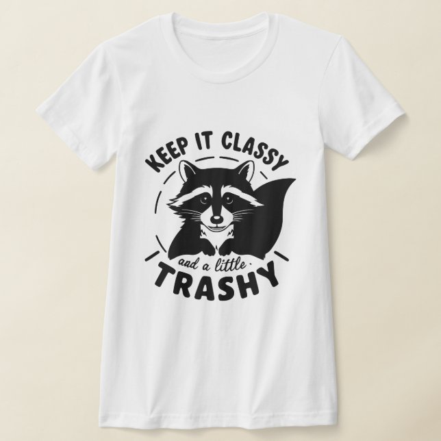 Camiseta Raccoon sarcástico divertido (Distribución)