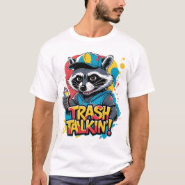 Camiseta Raccoon Street Art de Trash Talkin