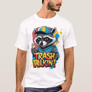 Camiseta Raccoon Street Art de Trash Talkin