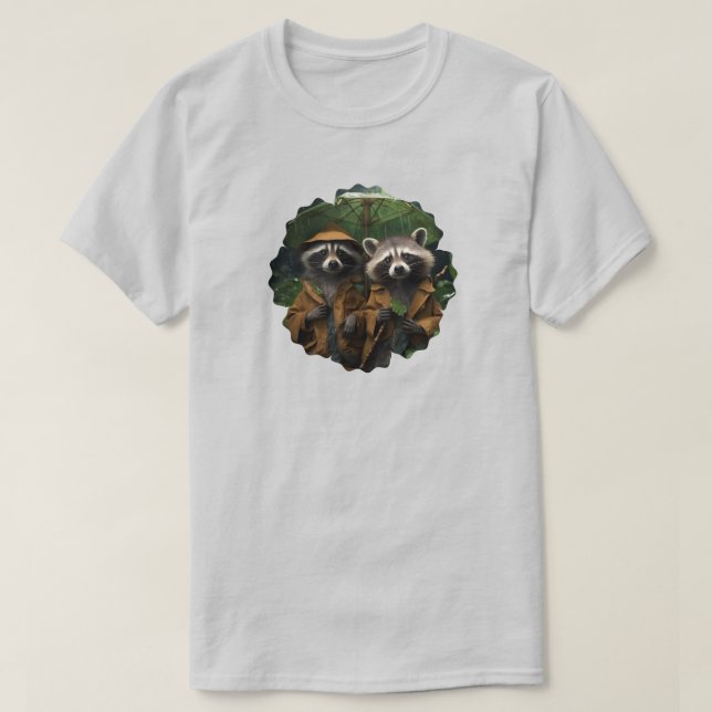 Camiseta Raccoon T-Shirt (Diseño del anverso)