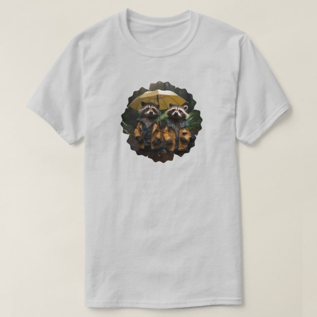 Camiseta Raccoon T-Shirt (Diseño del anverso)