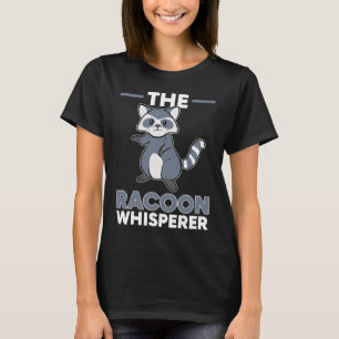 Camiseta Raccoon The Raccoon Whisperer 002
