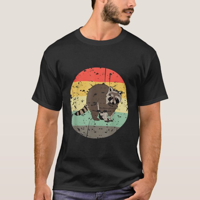 Camiseta Raccoon Trash Panda (Anverso)