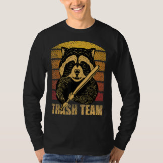 Camiseta Raccoon Trash Team