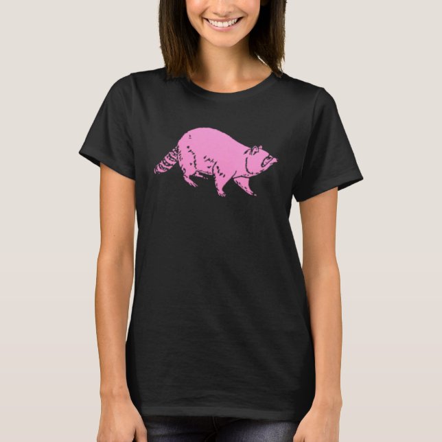 Camiseta Raccoon Vintage 3 (Anverso)