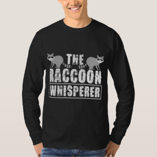 Camiseta Raccoon Whisperer Raccoon Amantes del Raccoon Chic