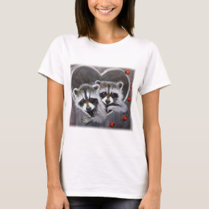 Camiseta Raccoons and Ladybugs t-shirt