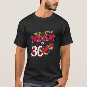 Camiseta Race Car 30th Birthday Costume Racer Car 30 Year O