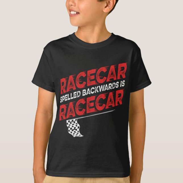 Camiseta Race Car Aovers Car Carreras Apparel Racecar Spell (Anverso)