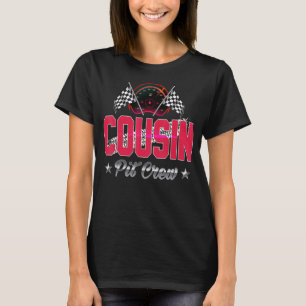 Camiseta Race Car Birday Party Carreras Familia Cousin Pit