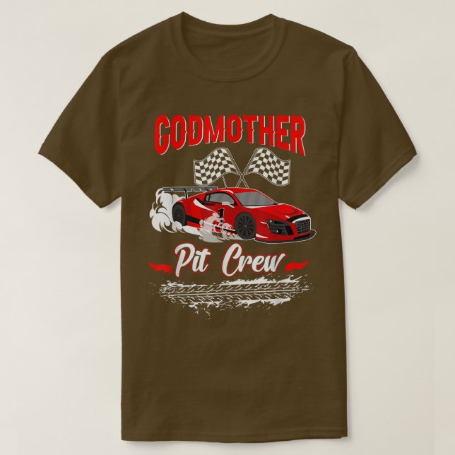Camiseta Race Car Birday Party Carreras Familia Godwoman Pi (Diseño del anverso)