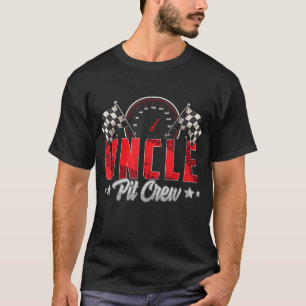 Camiseta Race Car Birday Party Carreras Familia Uncle Pit C