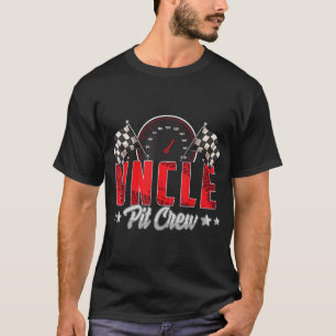 Camiseta Race Car Birday Party Carreras Familia Uncle Pit C