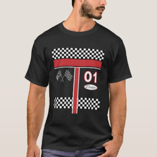 Camiseta Race Car Driver Costume Shirme Para Halloween