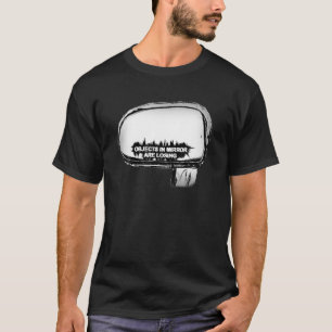 Camiseta Race Car Driver Funny Auto Mirror Graphic Carreras