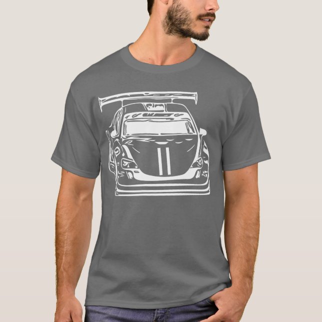 Camiseta Race Car Motor Sports Powerful Cars family friend (Anverso)