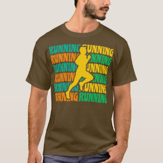 Camiseta Race Gift Run Vintage Retro