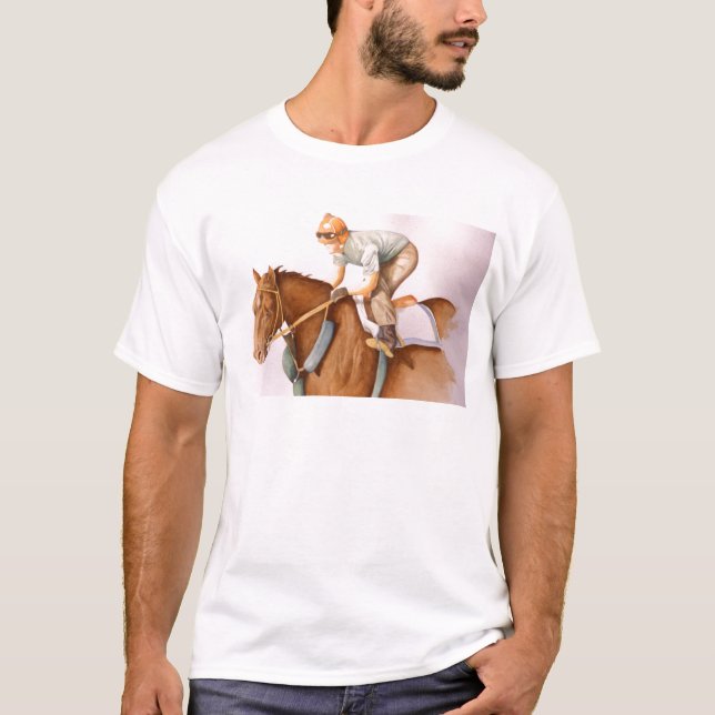 Camiseta Race Horse y Jockey (Anverso)