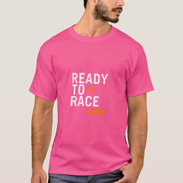 Camiseta Race To Ready Carreras Bull Ktms (Anverso)