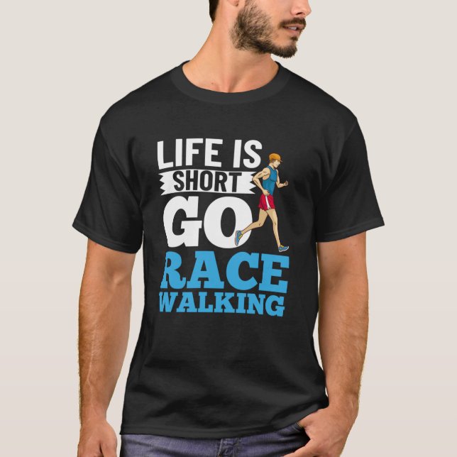 Camiseta Race Walking Training Race Walker Sport Race Walk (Anverso)